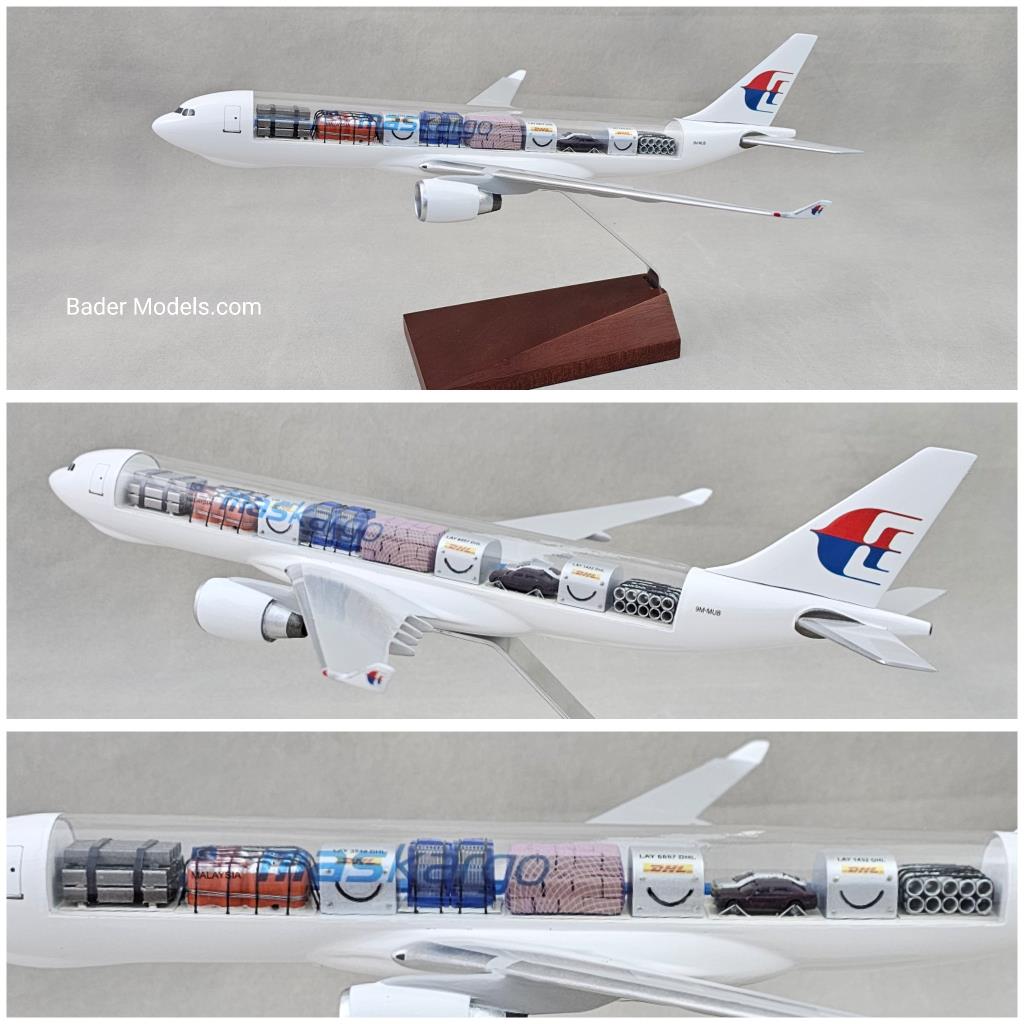 Mascargo - A330-200F - (1:144) - 180° Clear Top